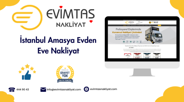 İstanbul Amasya Evden Eve Nakliyat